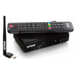Tuner Wiwa Naziemnej telewizji cyfrowej DVB-T2 H.265 z...