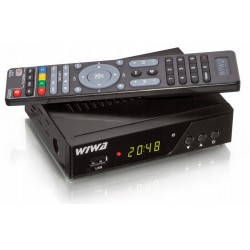 Dekoder Tuner Wiwa TV Naziemnej DVB-T2 H.265 PRO