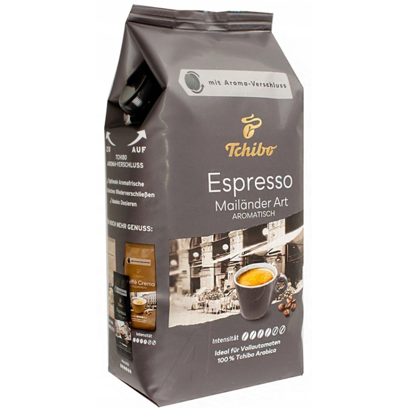 Кофе в зернах 1 кг для кофемашин. Кофе Чибо эспрессо в зернах. Кофе Tchibo Espresso. Кофе молотый Tchibo Espresso Milano Style. Чибо в зернах 1 кг.
